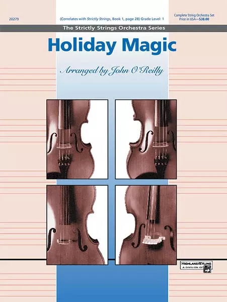 Holiday Magic: String Orchestra Conductor Score & Parts