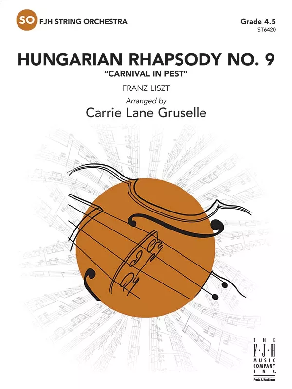 Hungarian Rhapsody No 9: String Orchestra Conductor Score