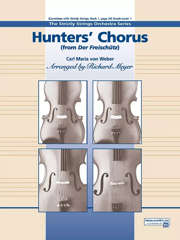 Hunters' Chorus: String Orchestra Conductor Score