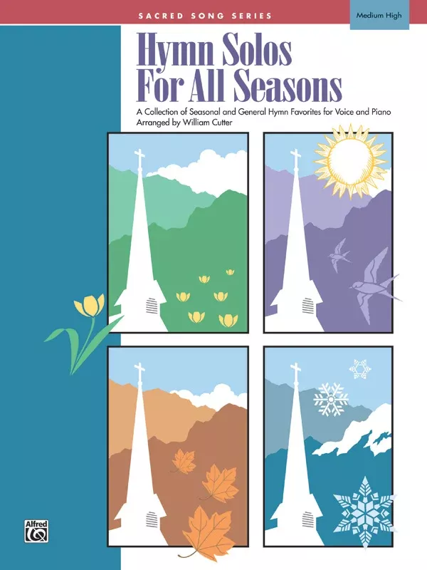 Hymn Solos for All Seasons: Medium High Voice Book
