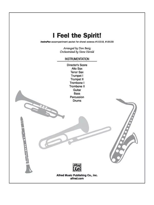 I Feel the Spirit!: Choral Octavo InstruPax