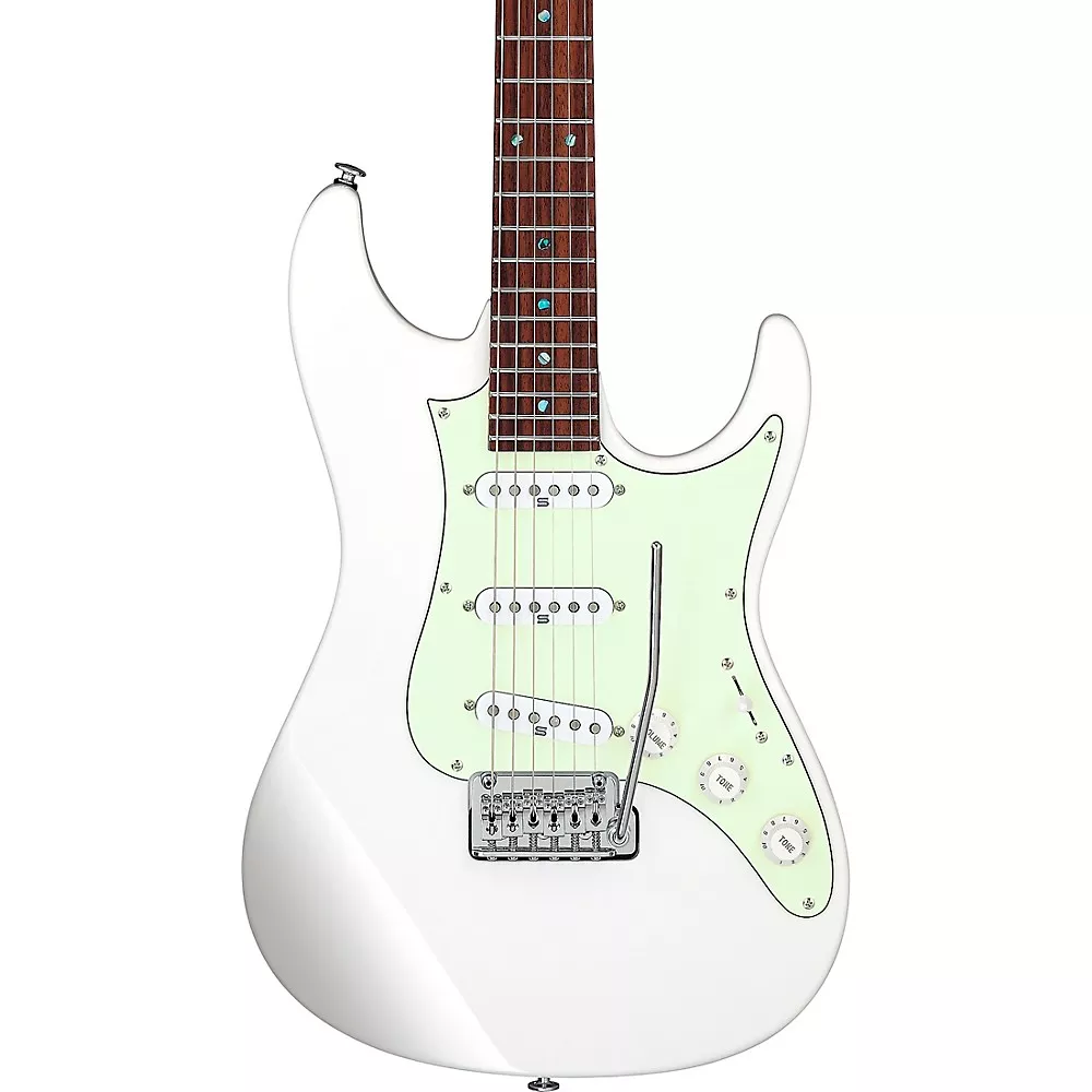 Ibanez Luca Mantovanelli Signature Electric Guitar Luna White