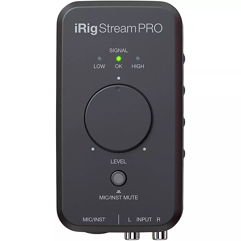 IK Multimedia iRig Stream Pro iOS Audio Interface for iOS, Mac and Select Android Devices