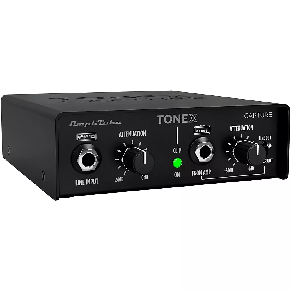 IK Multimedia TONEX Capture Re-Amping & Tone-Sampling Box - Black