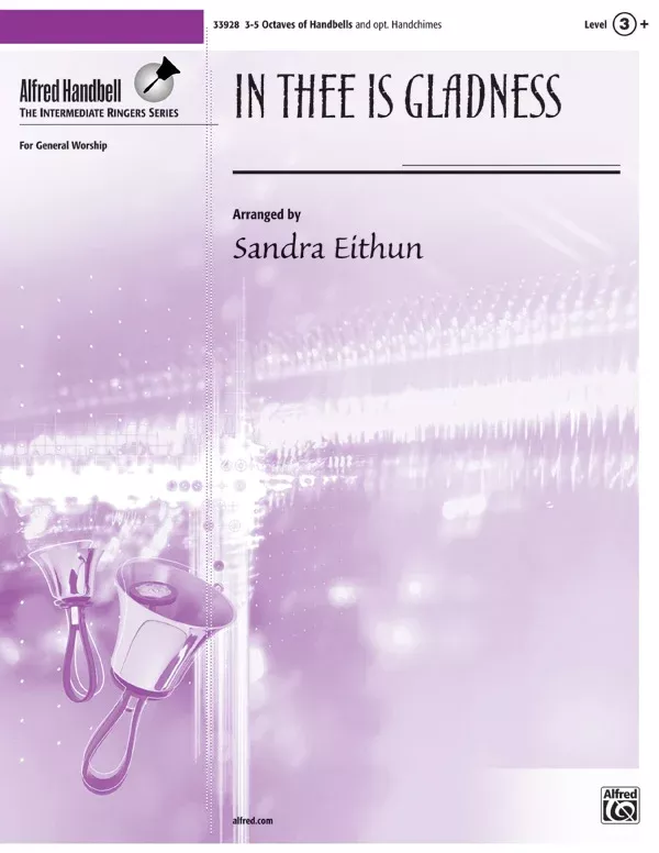 In Thee Is Gladness: Handbells 3-5 Octaves Sheet