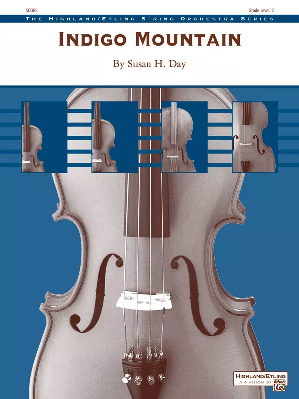 Indigo Mountain: String Orchestra Conductor Score