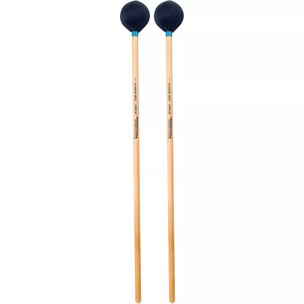 Innovative Percussion Tom Rarick Series Birch Handle Vibraphone Mallet Hard Navy Cord