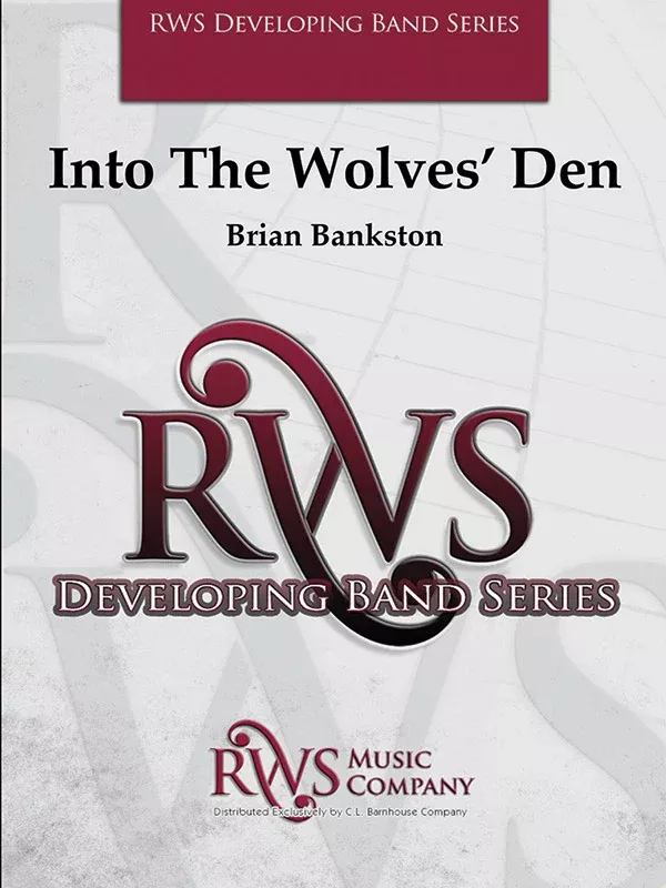 Into the Wolves' Den: Concert Band Oversized Conductor Score