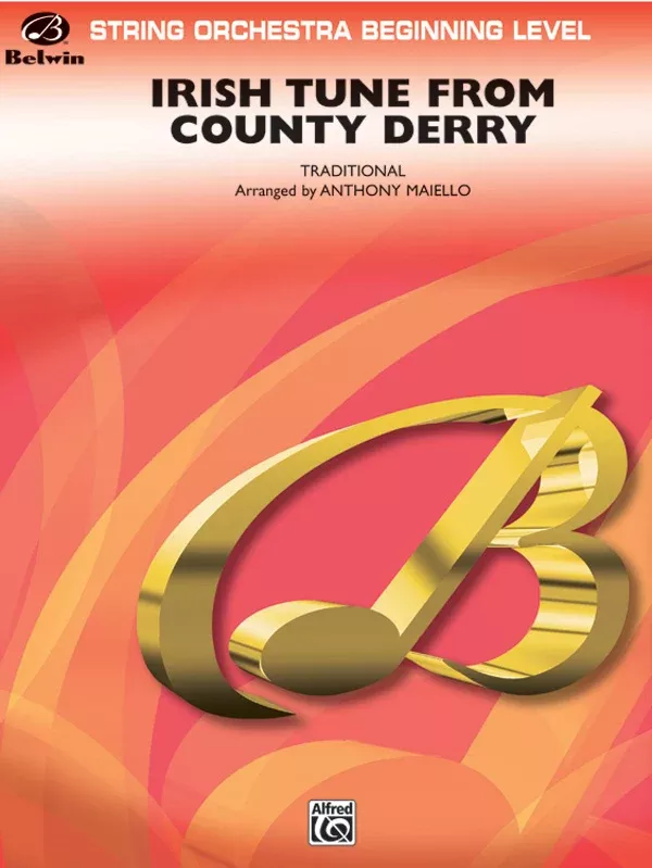 Irish Tune from County Derry: Score