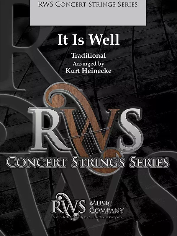 It Is Well: String Orchestra Oversized Conductor Score