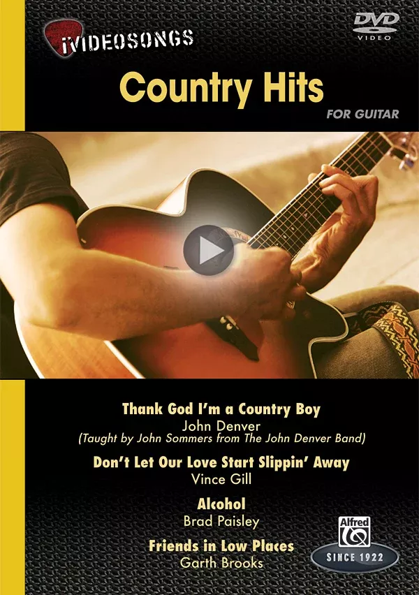 iVidseosongs: Country Hits: Guitar DVD