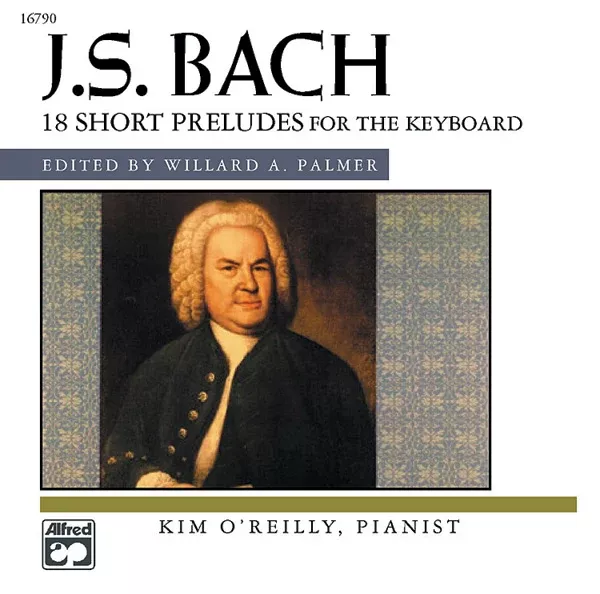 J. S. Bach: 18 Short Preludes: Piano CD