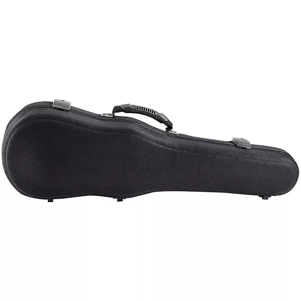 J. Winter Violin-Shaped Case Greenline 3/4 Size Black Exterior, Black Interior