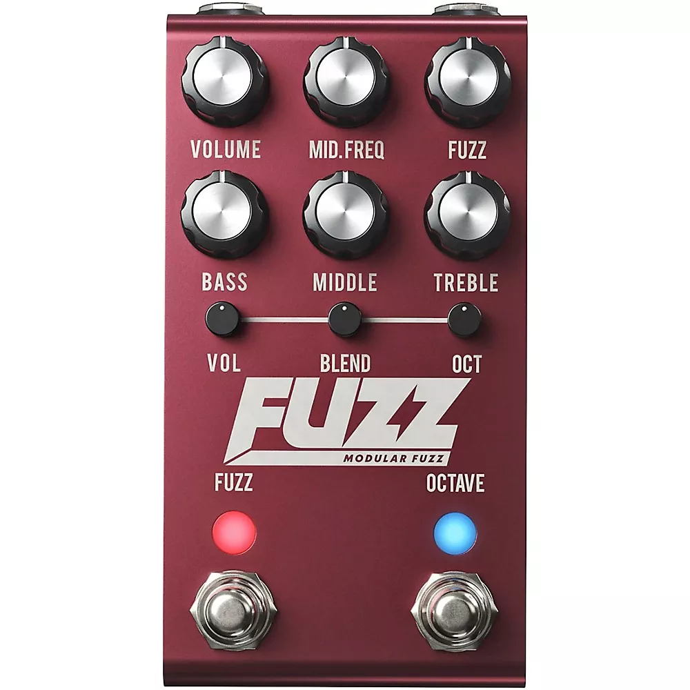 Jackson Audio FUZZ Modular Fuzz Effects Pedal - Red