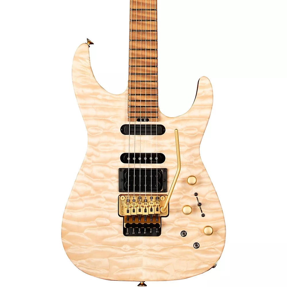 Jackson Custom Shop USA Signature Phil Collen PC1 Electric Guitar Satin Au Natural