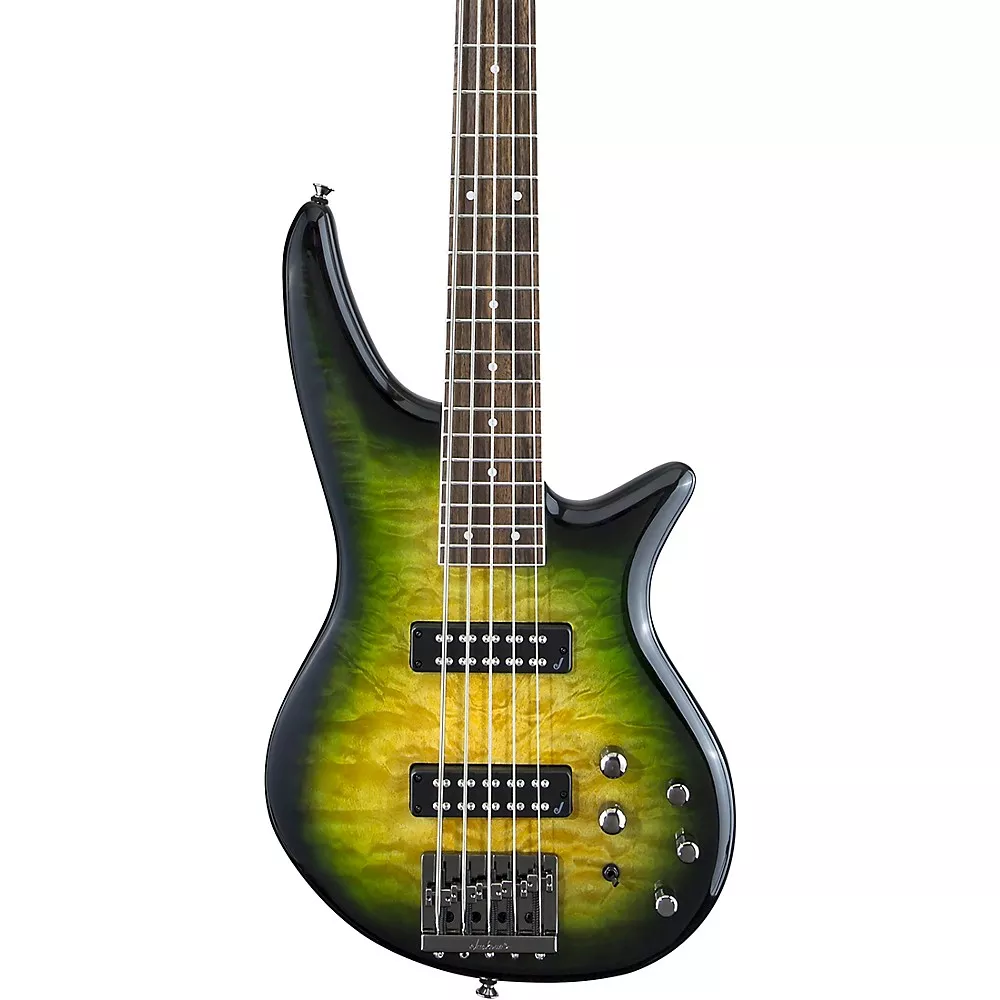 Jackson JS Series Spectra Bass JS3QV 5-String Alien Burst