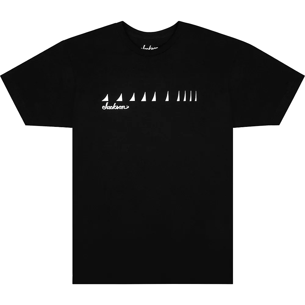 Jackson Shark Fin Neck T-Shirt Small Black