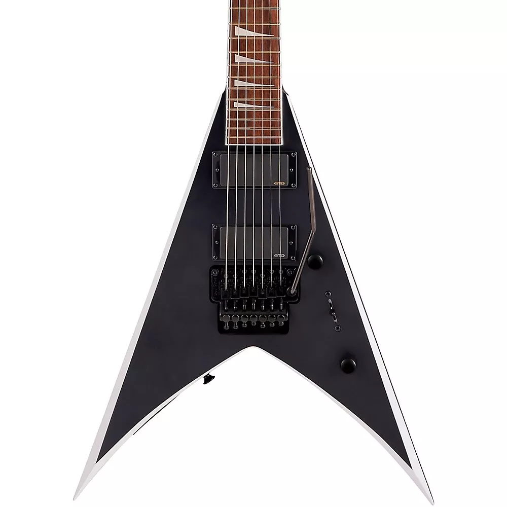 Jackson X Series King V KVX-MG7 Satin Black with Primer Gray Bevels