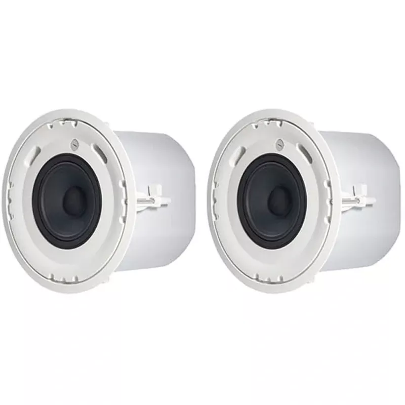 JBL CONTROL-226C/T Coaxial Ceiling Loudspeakers (Pair, White) – 6.5″