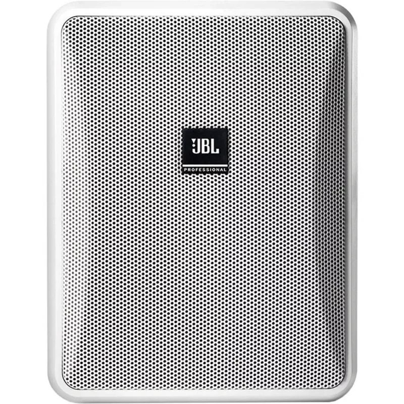 JBL CONTROL-25-1L-WH2-Way Surface Mount Speaker (Pair, White) – 5.25″