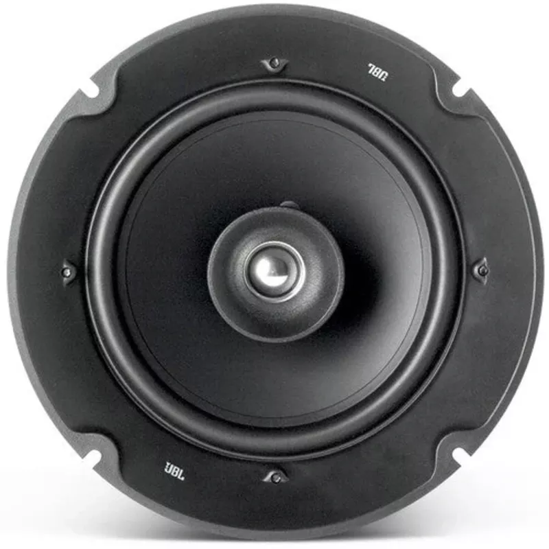 JBL CONTROL-26-DT Coaxial Ceiling Speaker Assembly with Transformer (Pair, Black) – 6.5″