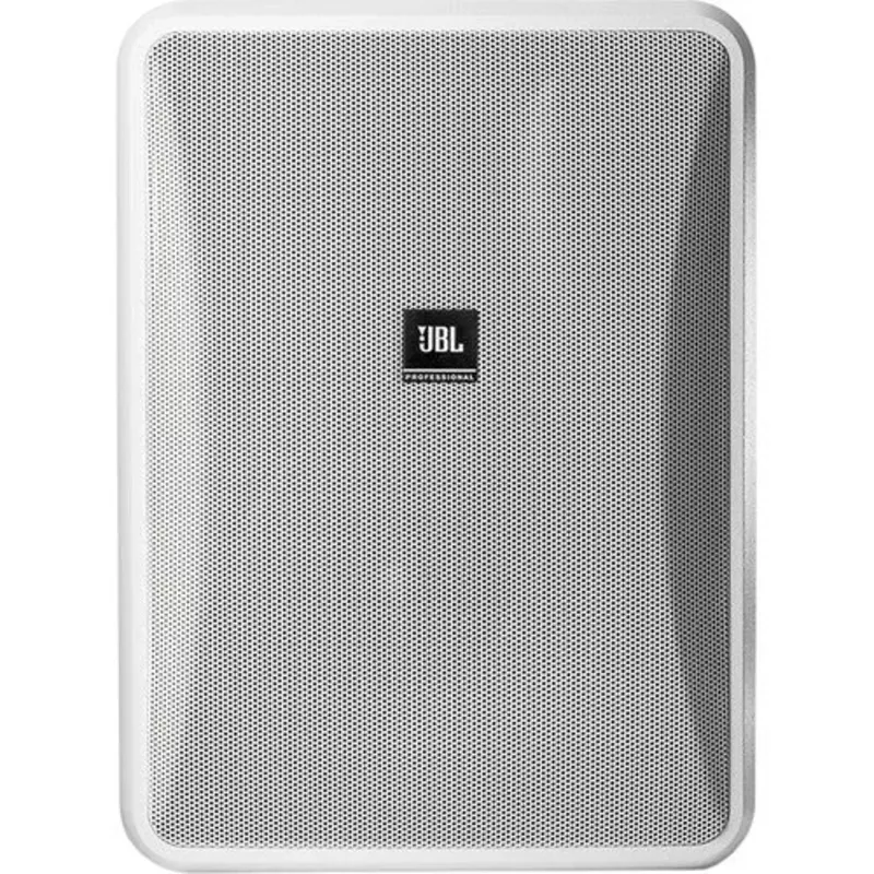 JBL CONTROL-28-1L-WH2-Way Surface Mount Speaker (Pair, White) – 8″
