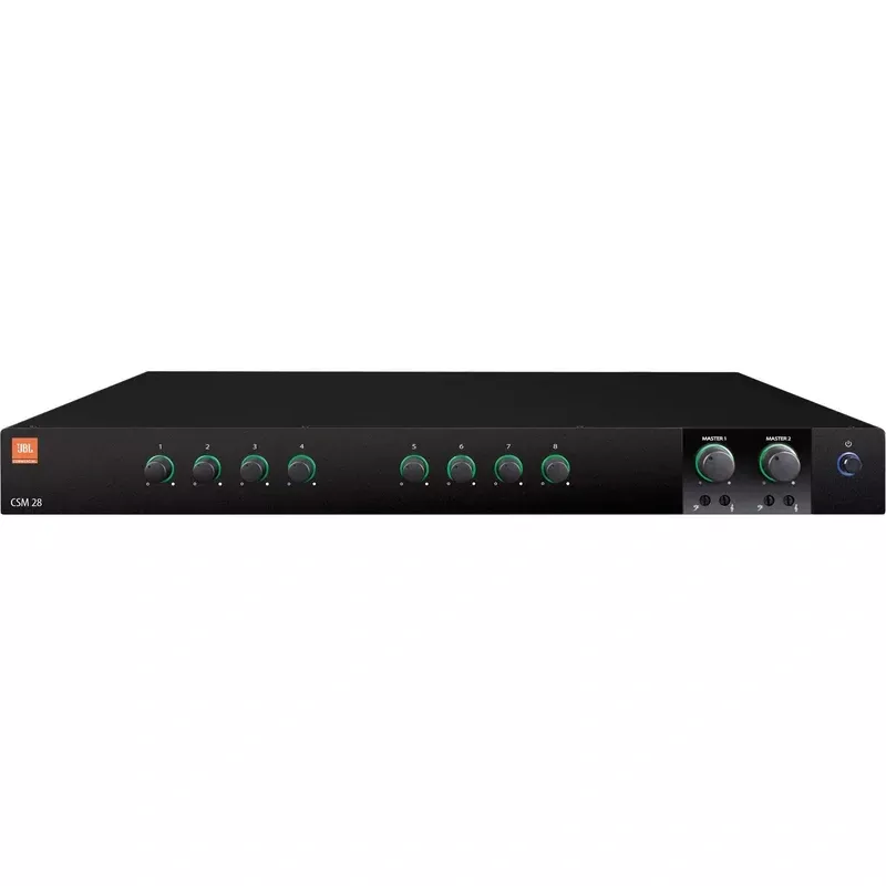 JBL CSM28 Eight Inputs/Two Outputs Commercial Series Mixer