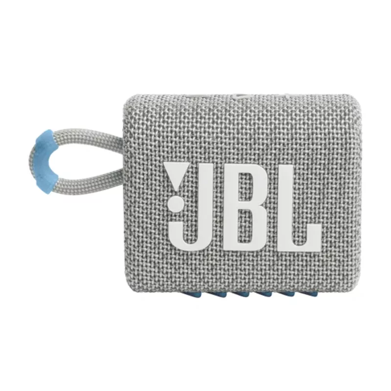 JBL GO3ECOWHTAM Ultra-Portable Waterproof Speaker (White)
