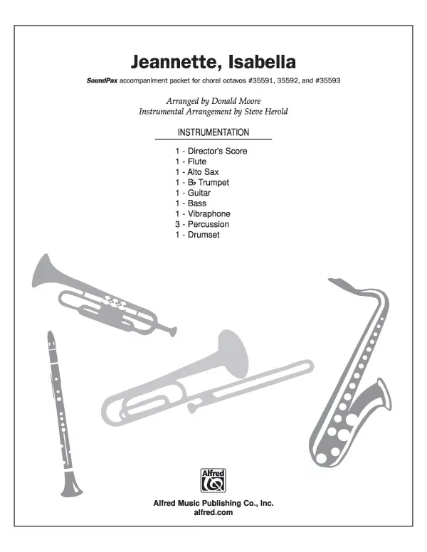 Jeannette, Isabella: Flute: Choral SoundPax