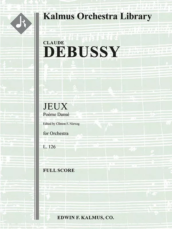 Jeux: Poeme Danse (complete ballet): Conductor Score