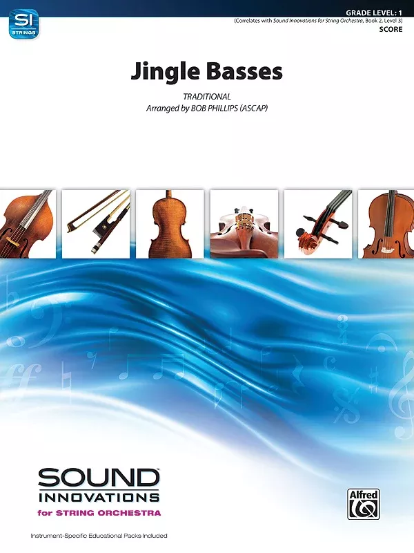 Jingle Basses: String Orchestra Conductor Score & Parts