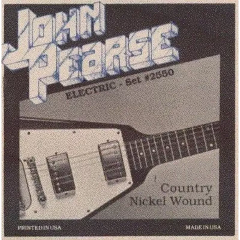 John Pearse JP2550 Nickel Electric Guitar Strings – EZ Bend Country