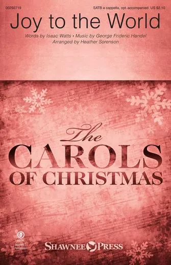 Joy to the World (arr. Heather Sorenson): Choral Instrumental Pak