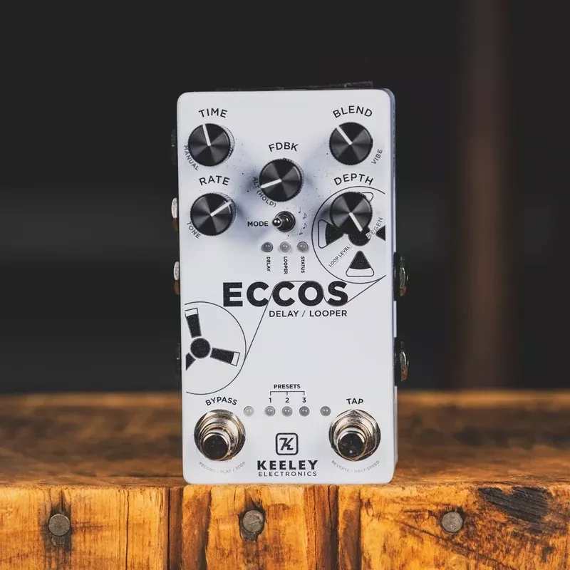 Keeley Eccos Delay & Looper Pedal With Box – Used