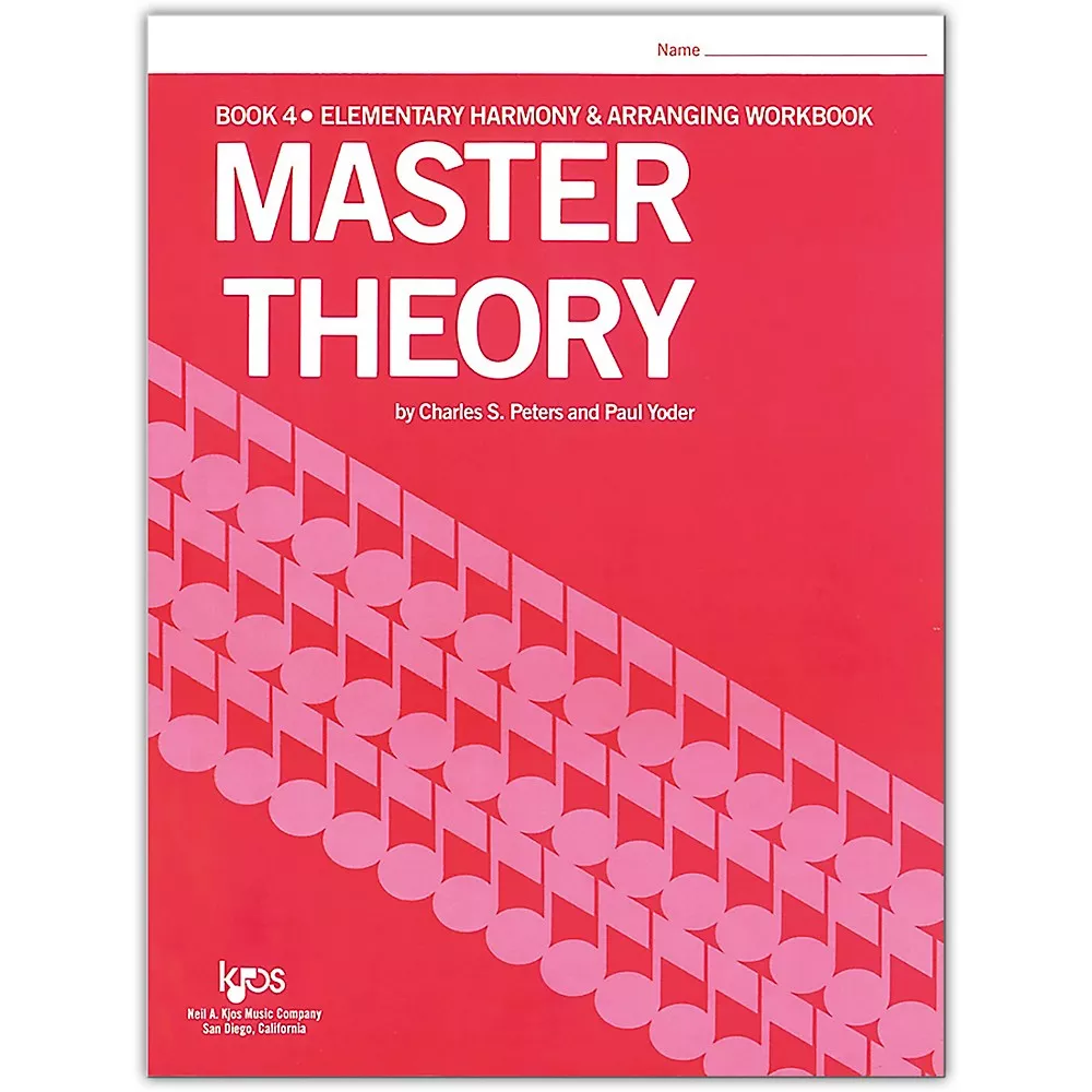 KJOS Master Theory Series Book 4 Elementary Harmony
