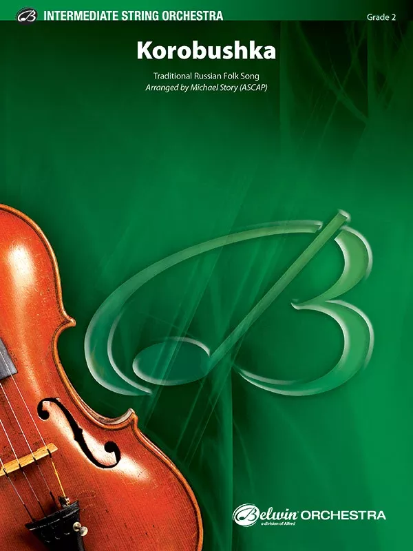 Korobushka: String Orchestra Conductor Score & Parts