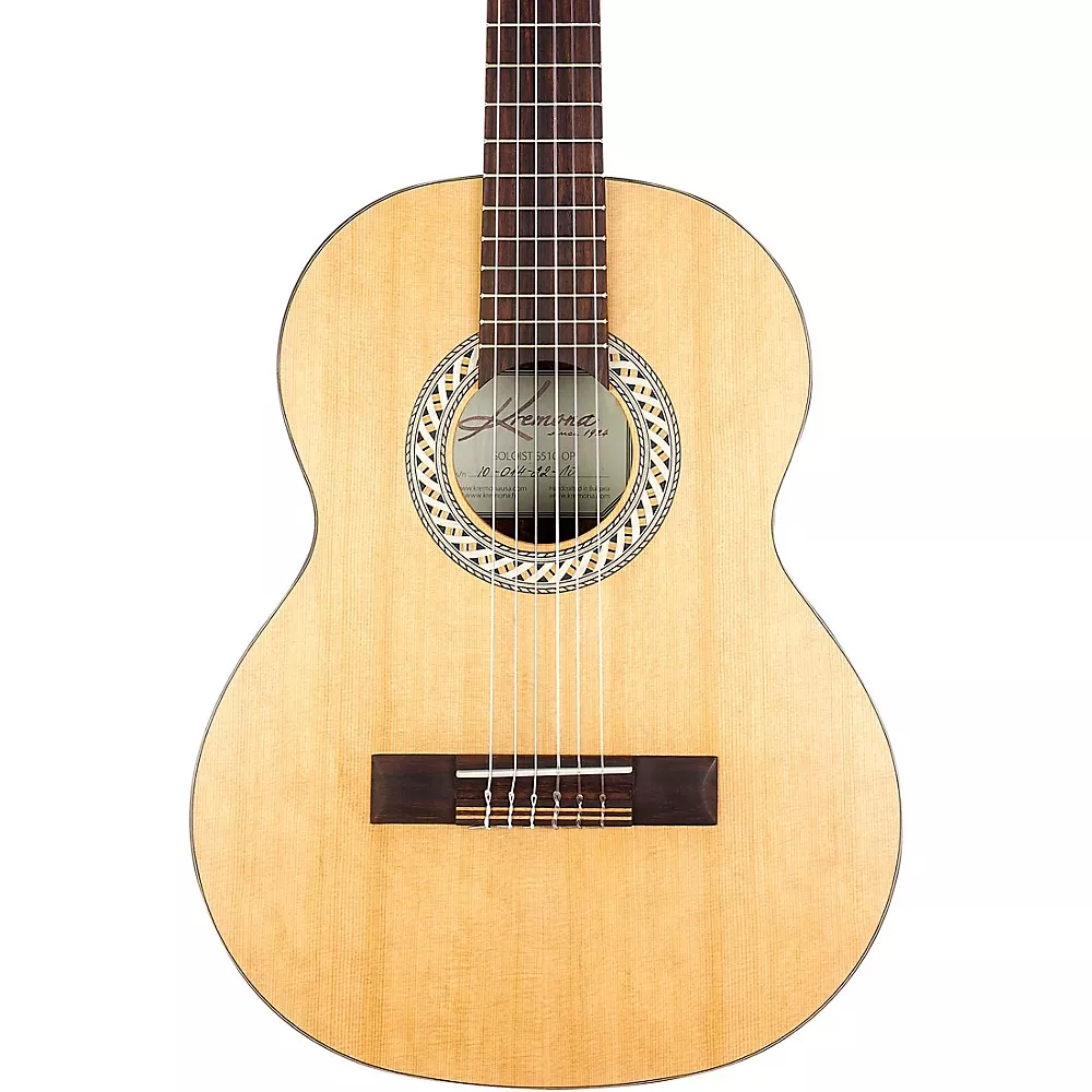 Kremona S51C 1/2 Scale Classical Guitar Open Pore Finish