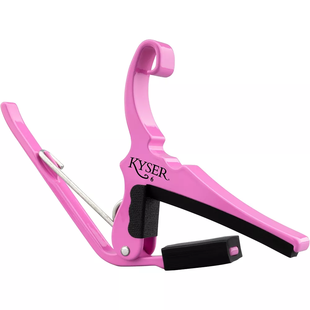 Kyser Quick-Change Capo for 6-String Guitars - Pink
