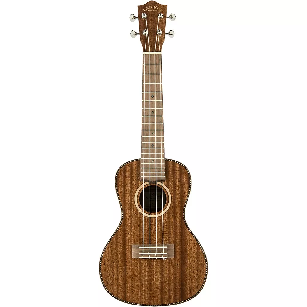 Lanikai MAS-C All Solid Mahogany Concert Ukulele Mahogany