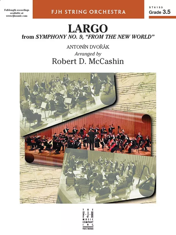 Largo: String Orchestra Conductor Score & Parts