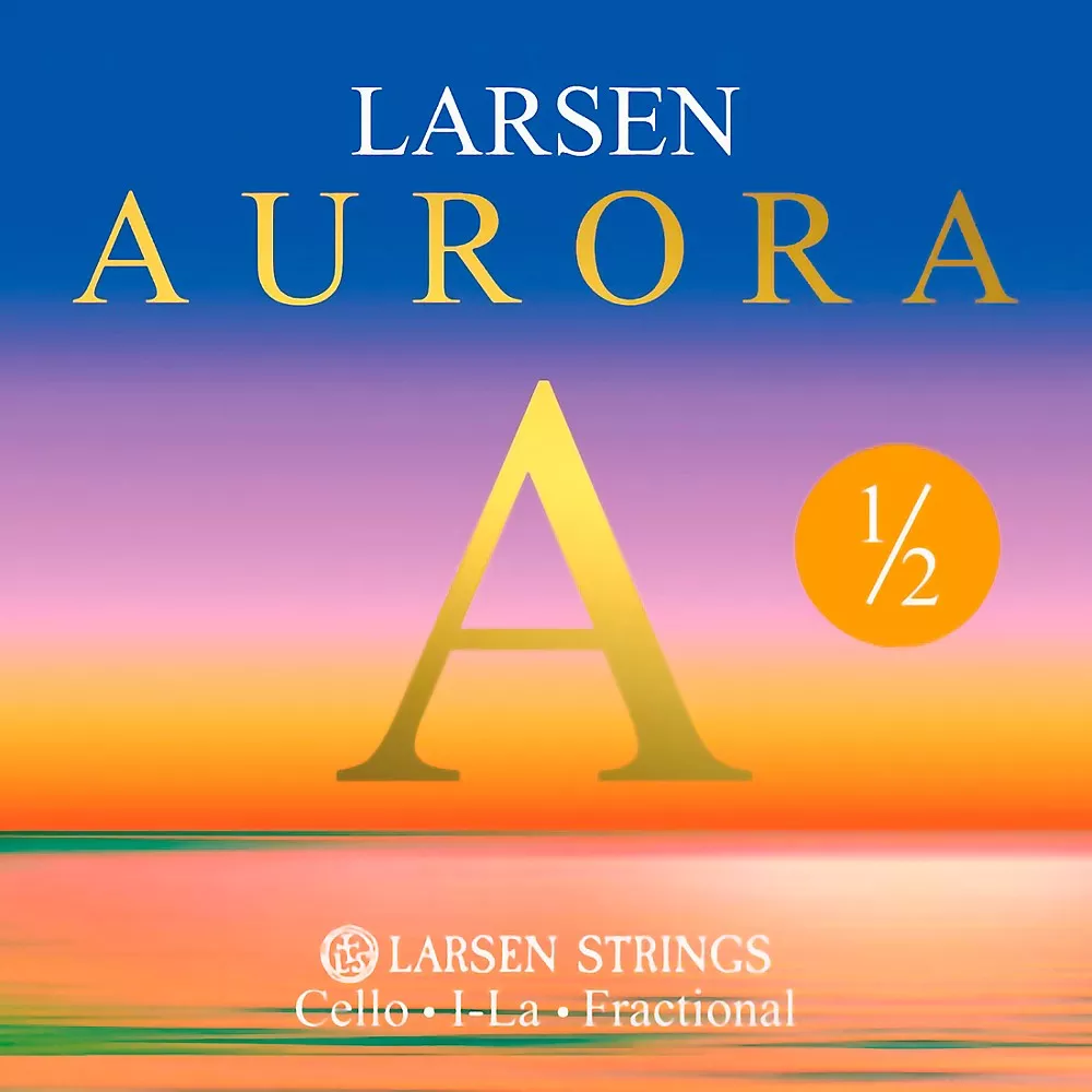Larsen Strings Aurora Cello A String 1/2 Size, Medium