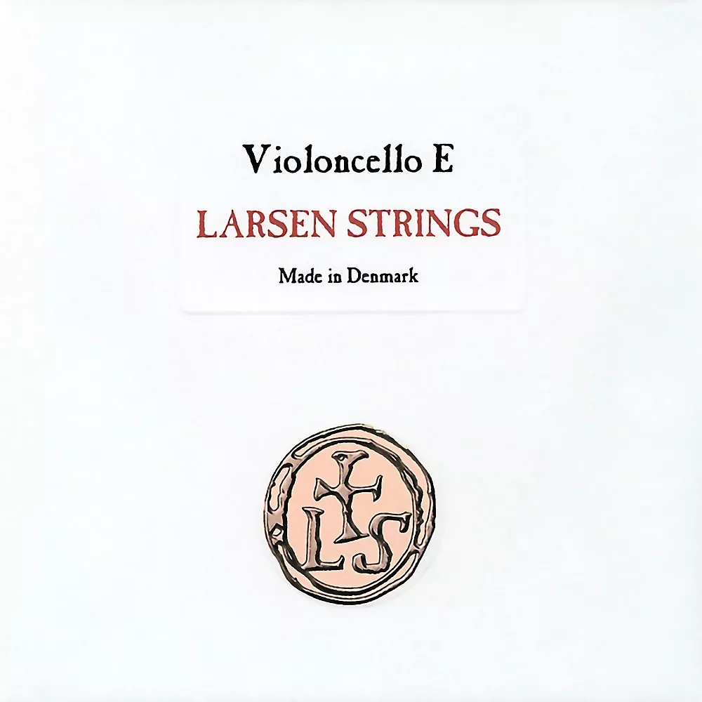 Larsen Strings Original Cello E String 4/4 Size, Medium Aluminum, Ball End