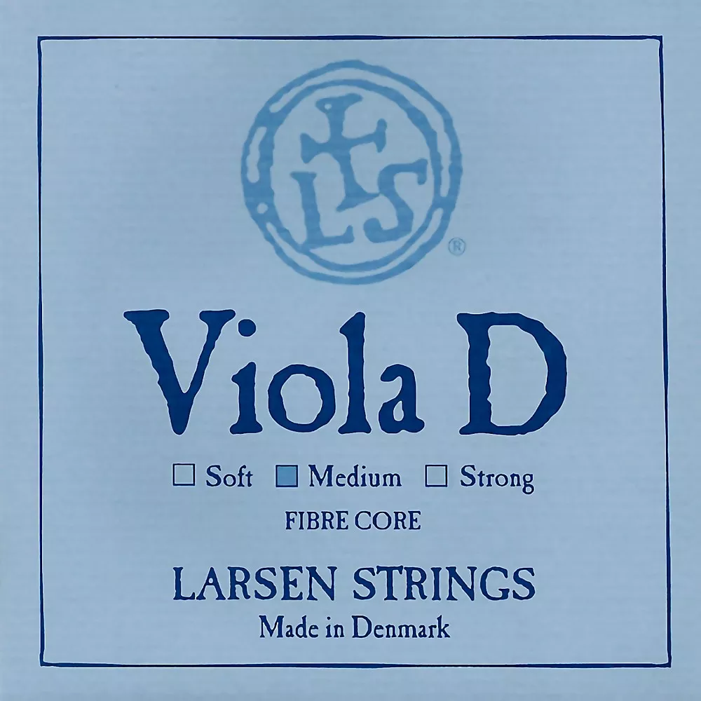Larsen Strings Original Viola D String 15 to 16-1/2 in., Medium Aluminum, Ball End