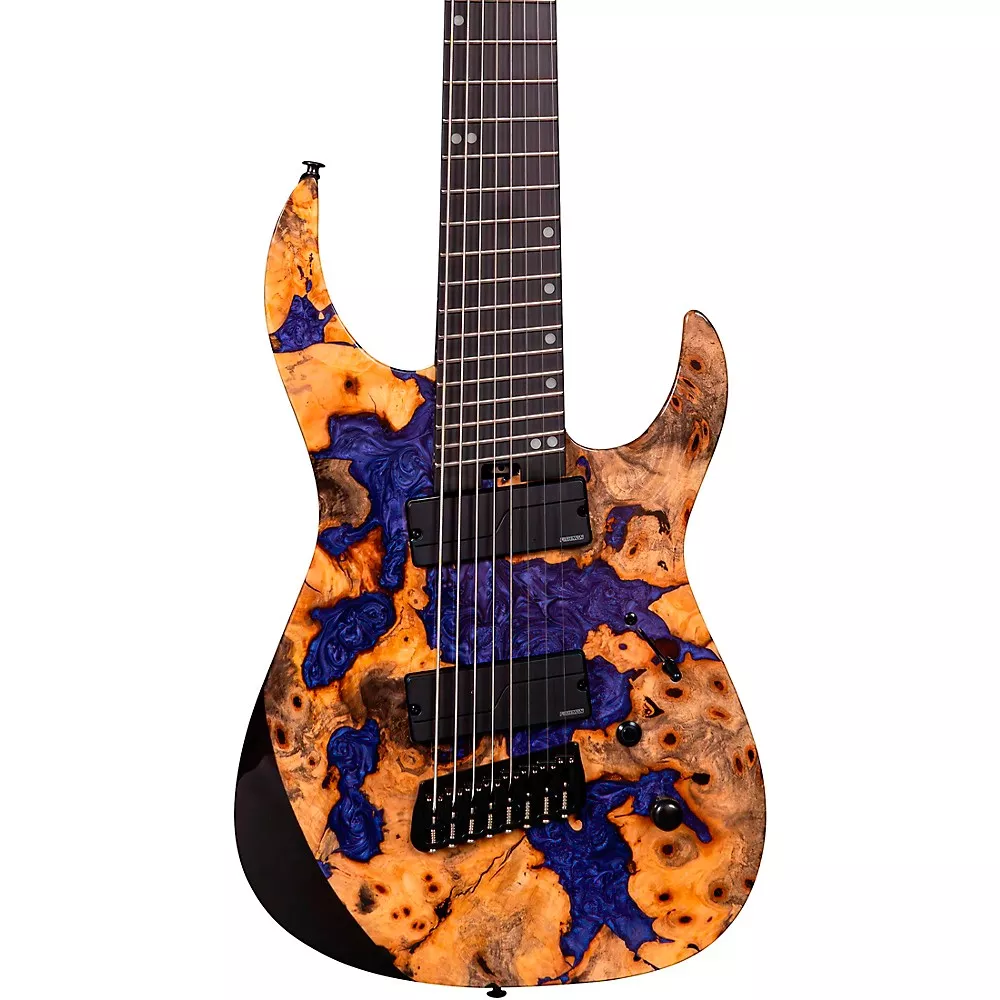 Legator Ninja 8 String Multi-Scale X Series Electric Guitar Royal Purple