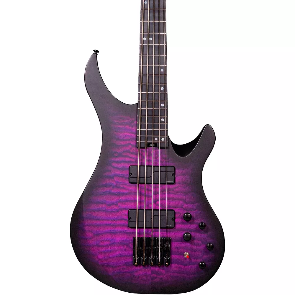 Legator Ninja Bass 5 String Electric Bass Purple