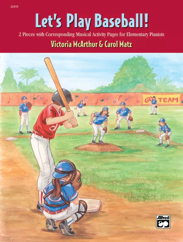 Let's Play Baseball!: Piano Book