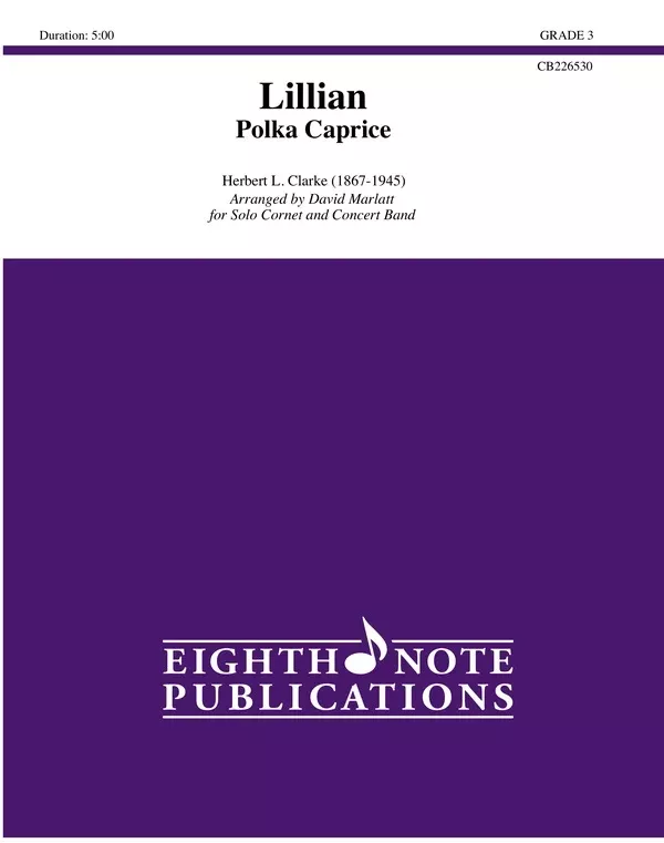 Lillian: Concert Band Conductor Score