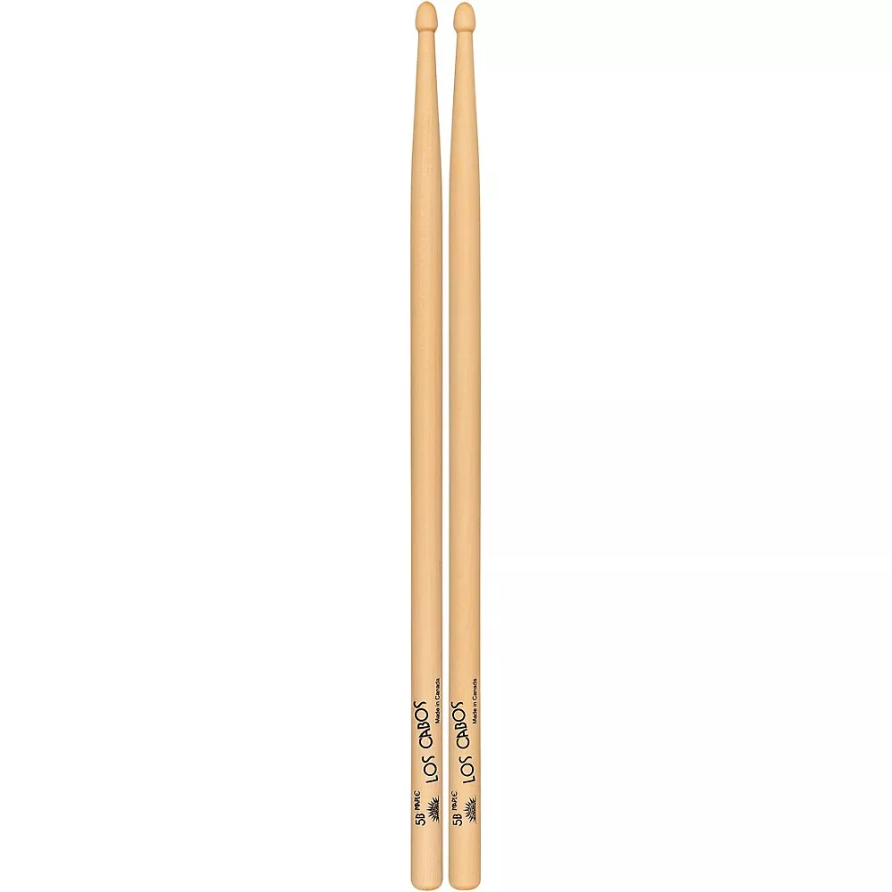 Los Cabos Drumsticks Maple Drum Sticks 5B Wood