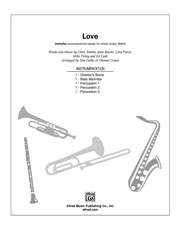 Love: Choral Octavo InstruPax