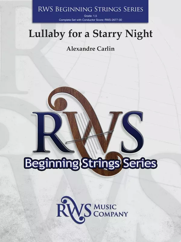 Lullaby for a Starry Night: String Orchestra Conductor Score & Parts